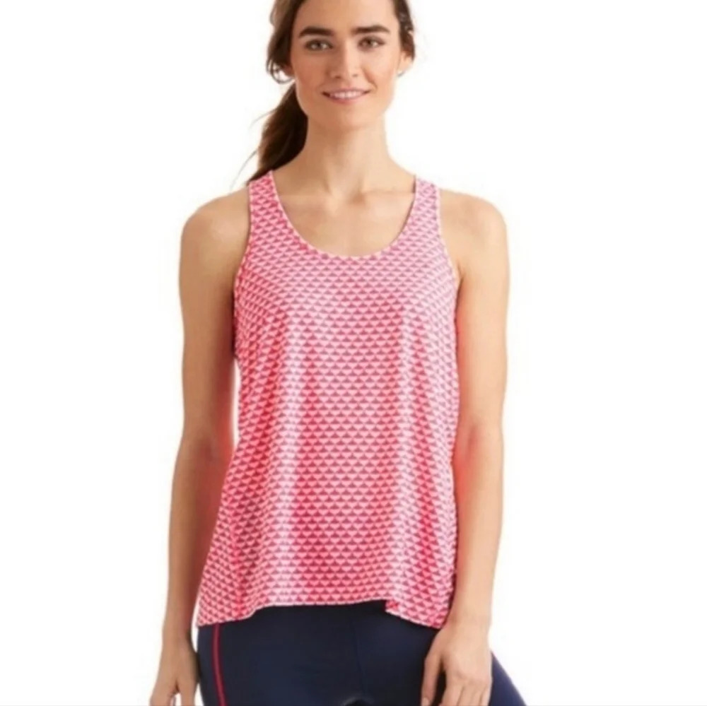 Vineyard Vines Women's Whale Print Athletic Tank Top S